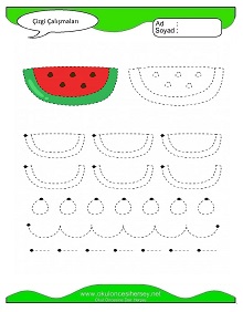 Çizgi Çalışma Sayfaları